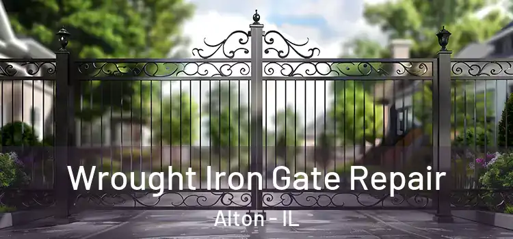 Wrought Iron Gate Repair Alton - IL